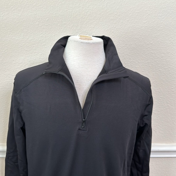 PolarMax BASELAYER ZIP MOCK - Black (3) - Picture 4 of 11